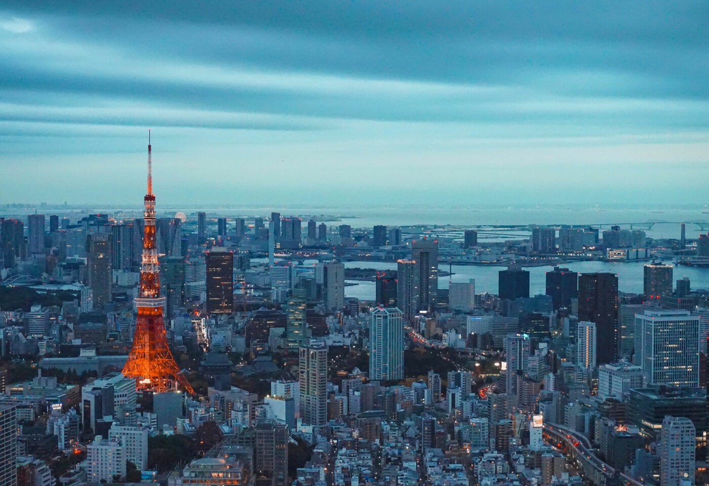 Tokyo skyline, Japan